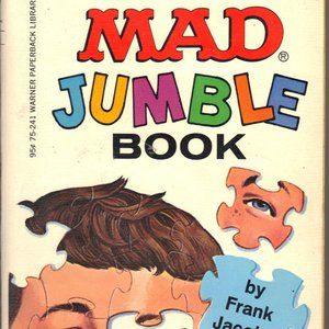 Mad Paperback Book - The Mad Jumble Book